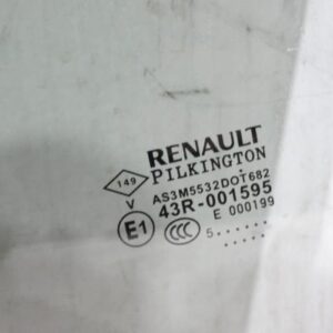 Vitre arriere droit RENAULT CAPTUR 1 PHASE 1 Diesel