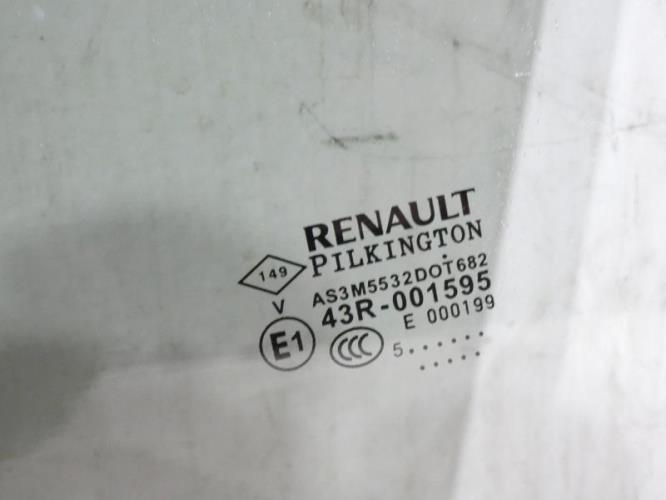 Vitre arriere droit RENAULT CAPTUR 1 PHASE 1 Diesel