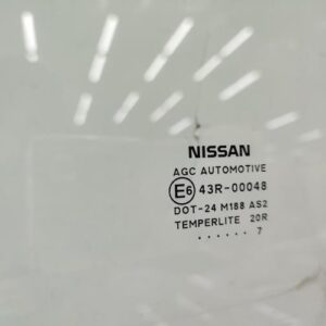 Vitre arriere gauche NISSAN QASHQAI 1 PHASE 1 Diesel