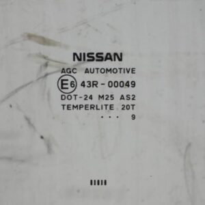 Vitre avant droit NISSAN QASHQAI 1 PHASE 1 Diesel