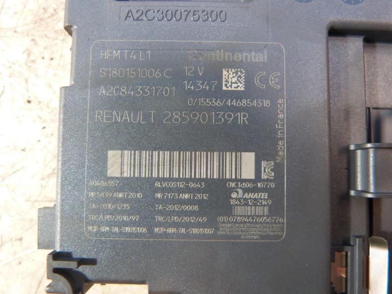 Lecteur de carte (neiman) RENAULT CLIO 4 PHASE 1 BREAK Essence