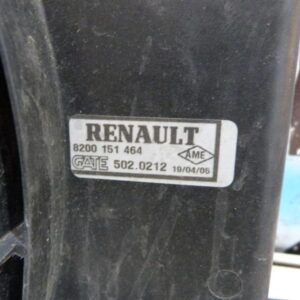 Moto ventilateur radiateur RENAULT MEGANE 2 PHASE 1 Diesel