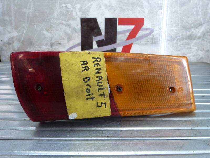 Feu arriere principal droit (feux) RENAULT R5 PHASE 2 Essence