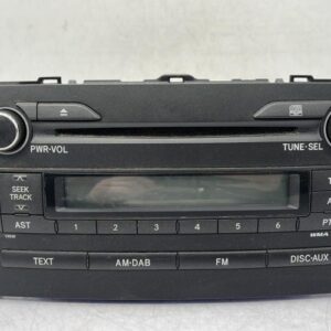 Autoradio d'origine TOYOTA AURIS 1 PHASE 2 Diesel