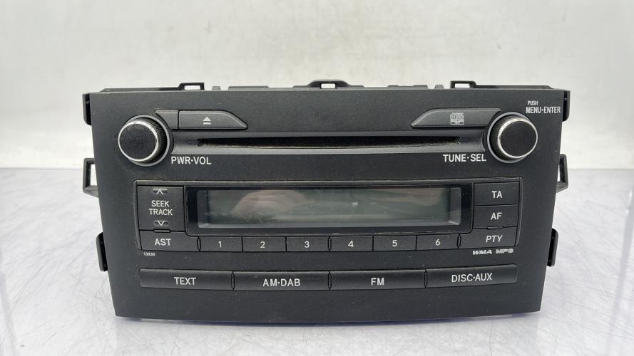 Autoradio d'origine TOYOTA AURIS 1 PHASE 2 Diesel