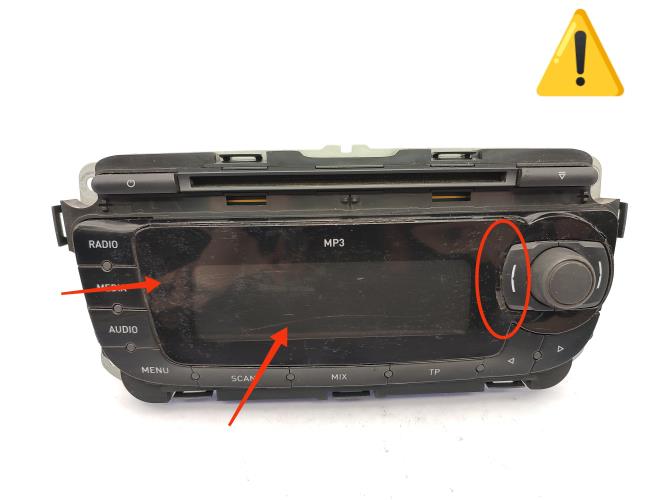 Autoradio d'origine SEAT IBIZA 4 PHASE 1 COUPE Diesel