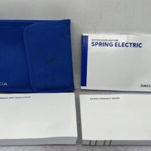 Notice d'utilisation DACIA SPRING PHASE 1 Electricité