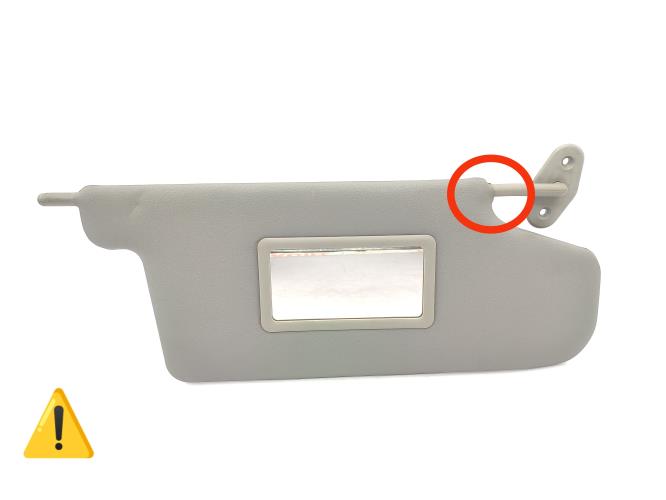 Pare soleil droit CITROEN AX PHASE 2 Essence