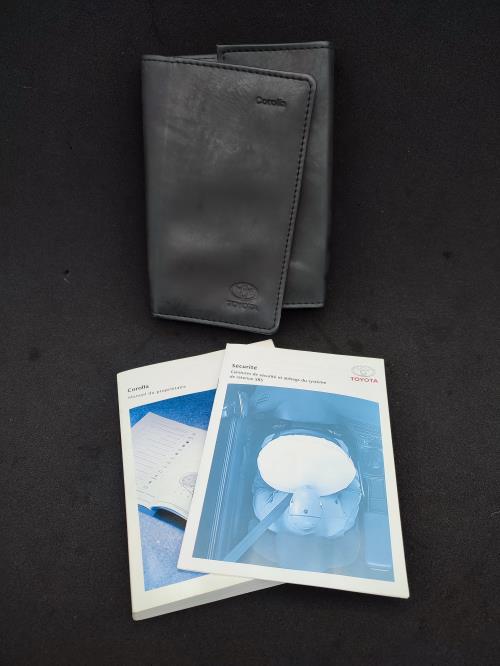 Notice d'utilisation TOYOTA COROLLA 10 PHASE 2 Diesel