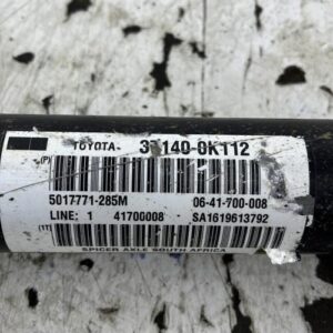 Arbre de transmission avant TOYOTA HILUX 5 PHASE 1 Diesel