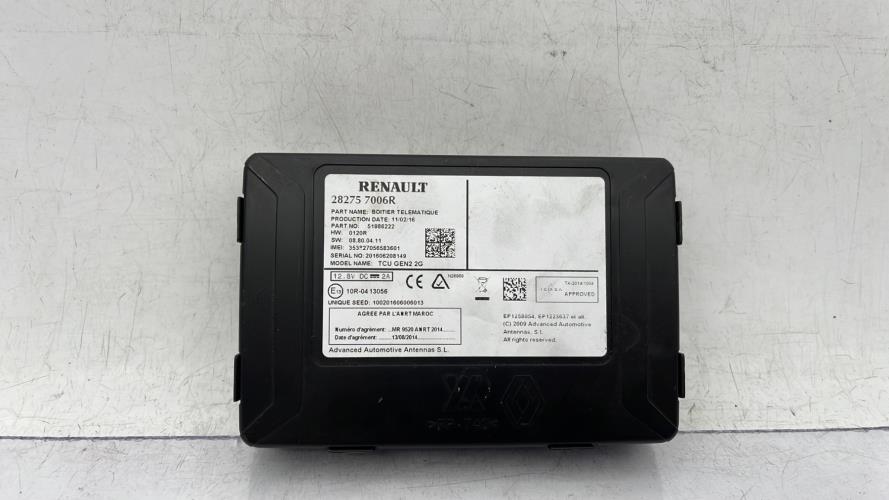 Module électronique RENAULT MEGANE 4 PHASE 1 Diesel