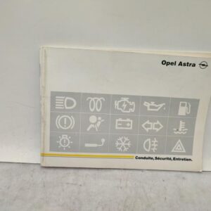 Notice d'utilisation OPEL ASTRA F PHASE 2 Essence