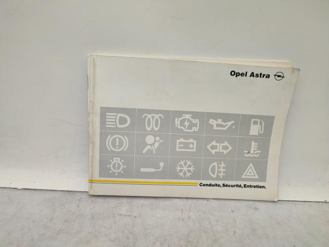 Notice d'utilisation OPEL ASTRA F PHASE 2 Essence