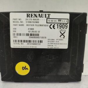 Module électronique RENAULT KANGOO 2 PHASE 1 Electricité