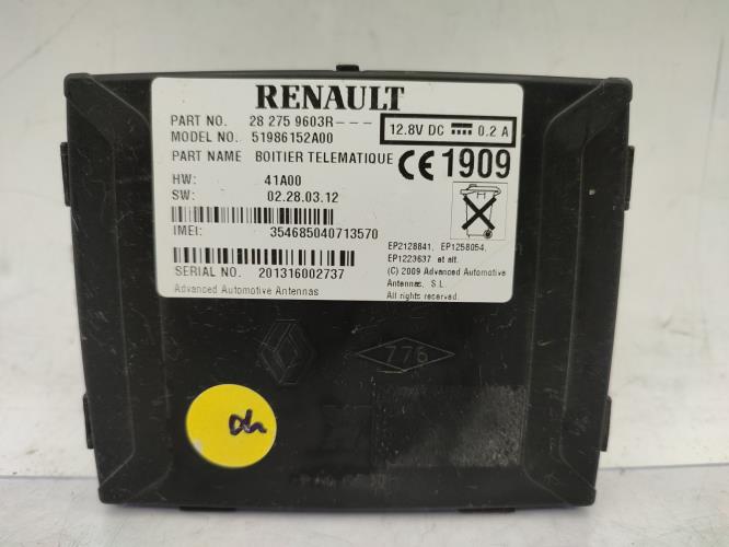 Module électronique RENAULT KANGOO 2 PHASE 1 Electricité