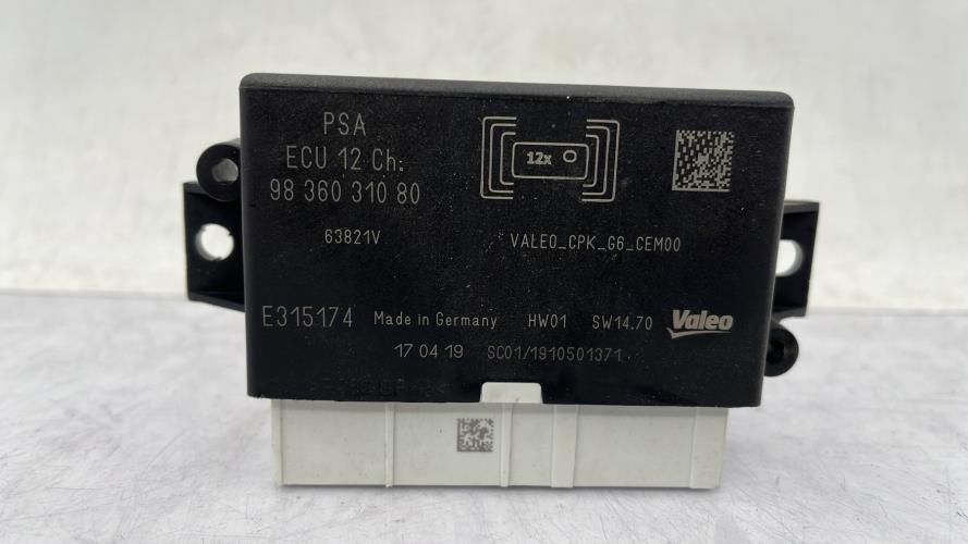 Boitier d'aide au stationnement PEUGEOT 508 2 PHASE 1 Diesel