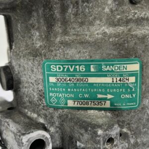 Compresseur clim RENAULT CLIO 2 PHASE 1 Essence