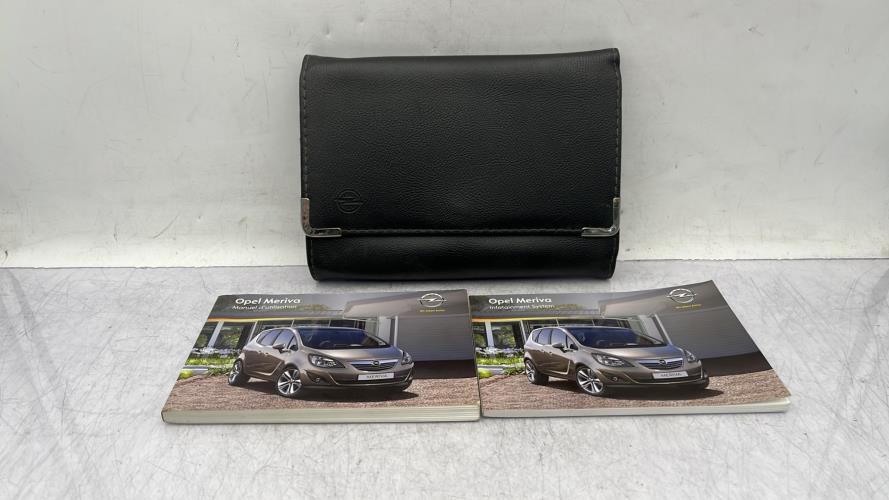 Notice d'utilisation OPEL MERIVA B PHASE 1 Essence