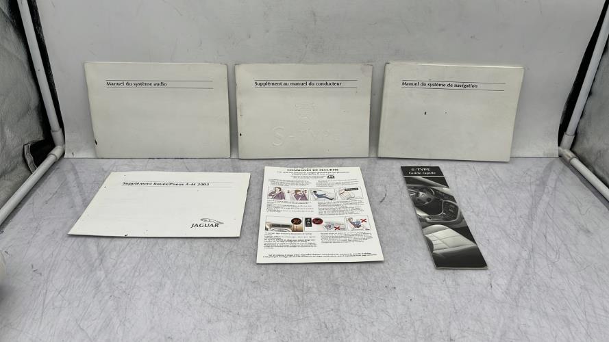 Notice d'utilisation JAGUAR S-TYPE PHASE 2 Essence