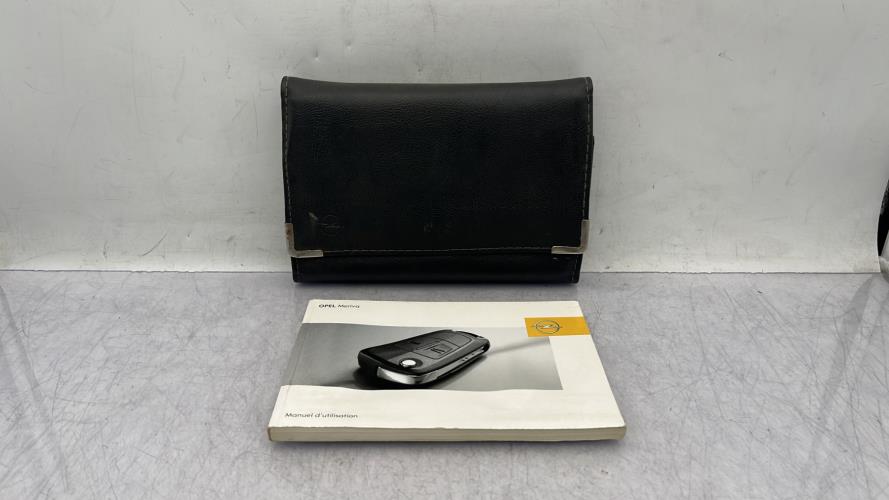Notice d'utilisation OPEL MERIVA A PHASE 2 Essence
