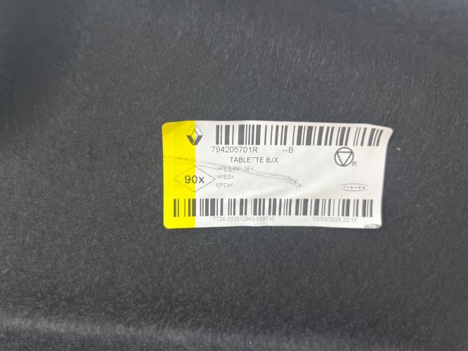 Plage arriere DACIA SANDERO 3 Essence/GPL
