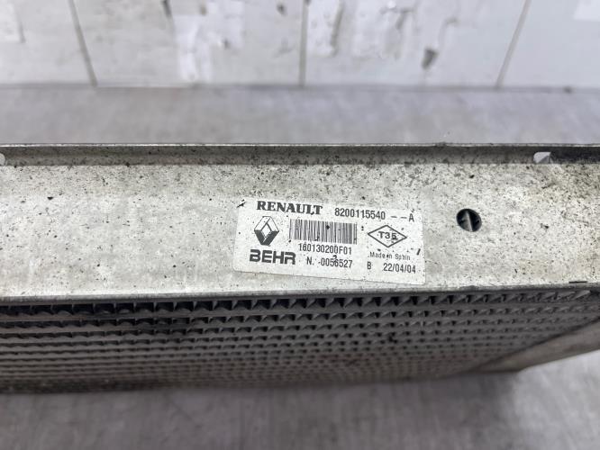 Echangeur air (Intercooler) RENAULT GRAND SCENIC 2 PHASE 1 Diesel