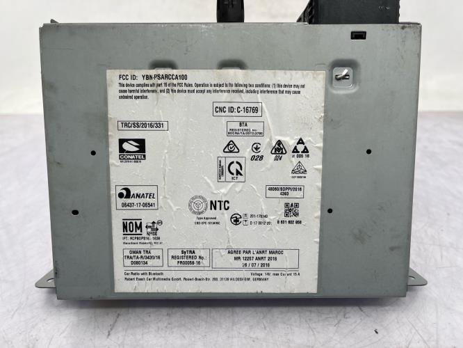 Autoradio d'origine CITROEN C3 3 PHASE 1 Essence