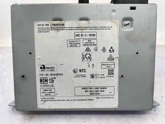 Autoradio d'origine PEUGEOT 308 2 PHASE 2 Diesel