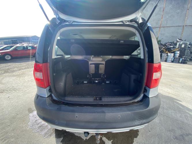 Plage arriere SKODA YETI PHASE 1 Essence
