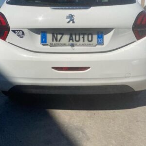 Pare choc arriere PEUGEOT 208 1 PHASE 2 Essence