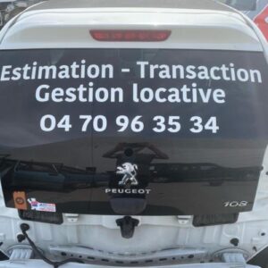 Malle/Hayon arriere PEUGEOT 108 Essence