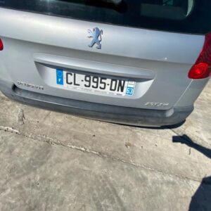 Pare choc arriere PEUGEOT 207 PHASE 2 BREAK Diesel